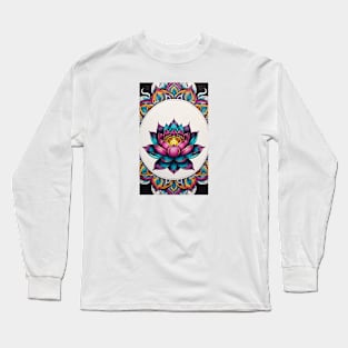 Lotus flower Blossom Long Sleeve T-Shirt